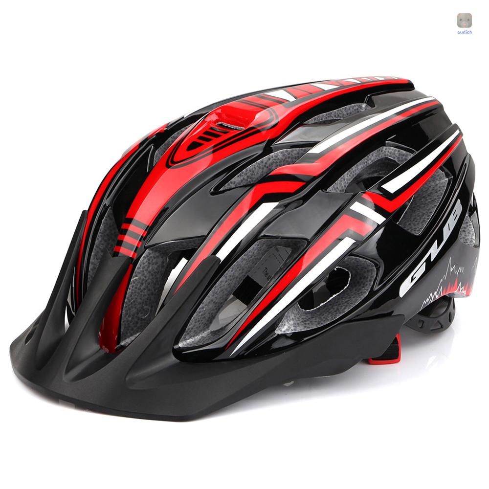 Mũ Bảo Hiểm Có Đèn LED 19 Lỗ Thoáng Khí An Toàn Cho Xe Đạp Leo Núi