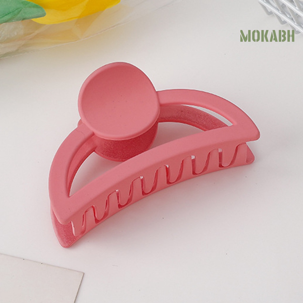 Kẹp Tóc Càng Cua Bằng Acrylic Màu Sắc Ngọt Ngào Thời Trang