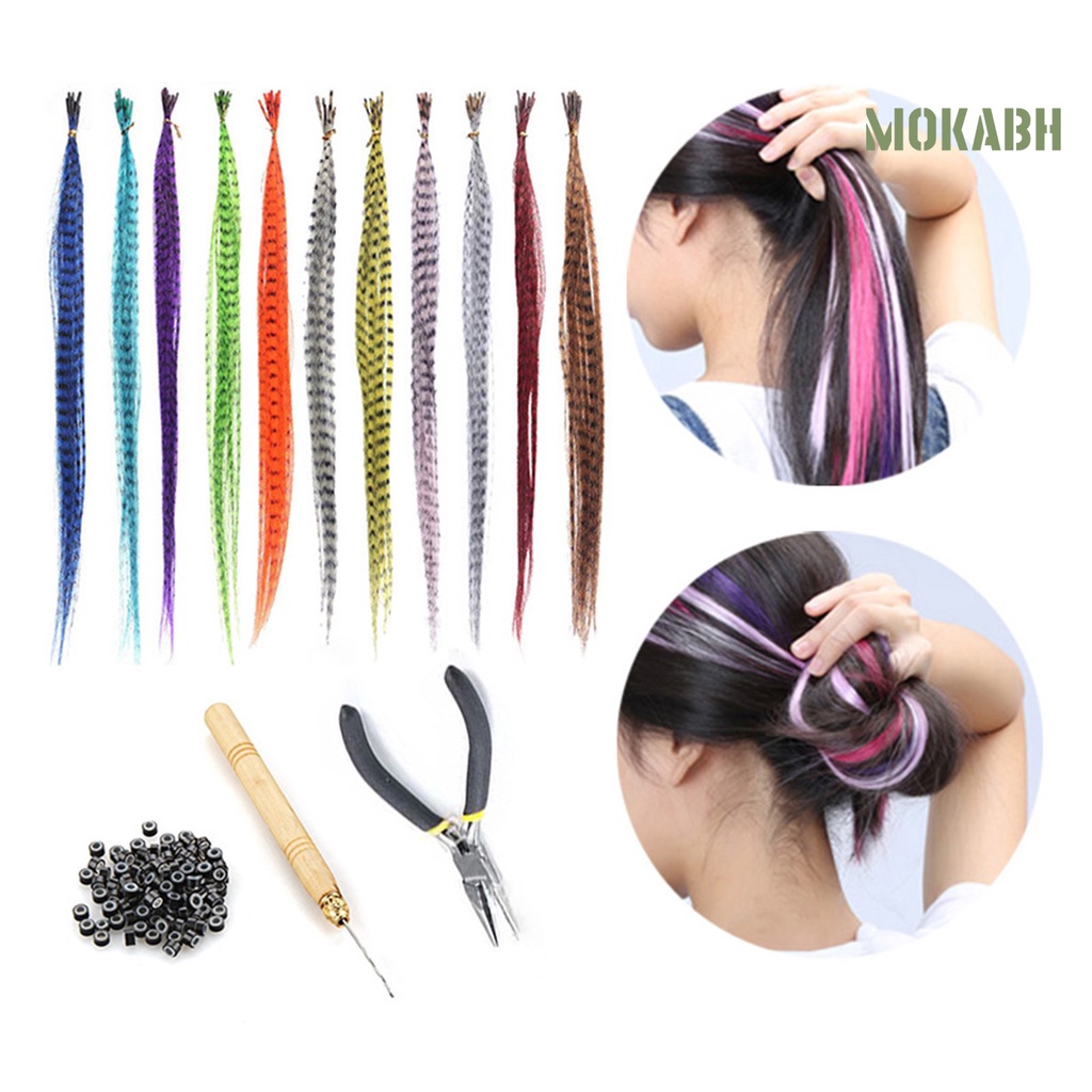 1 Bộ Dụng Cụ Tạo Kiểu Tóc Có Móc Treo Gọn Nhẹ Nhiều Màu Sắc