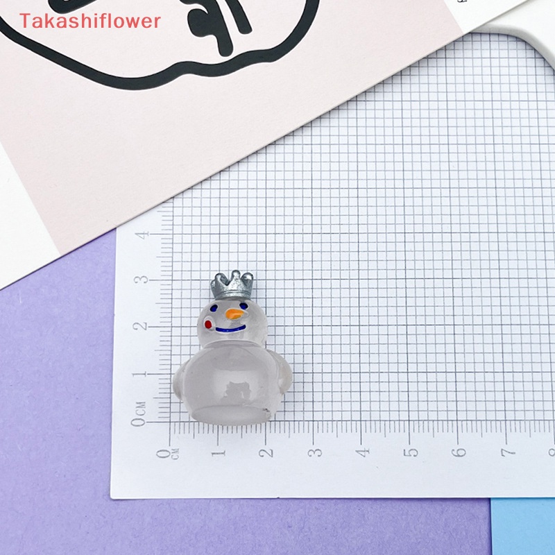 1 Mô Hình Người Tuyết Dạ Quang Trang Trí Bảng Điều Khiển Xe Hơi
