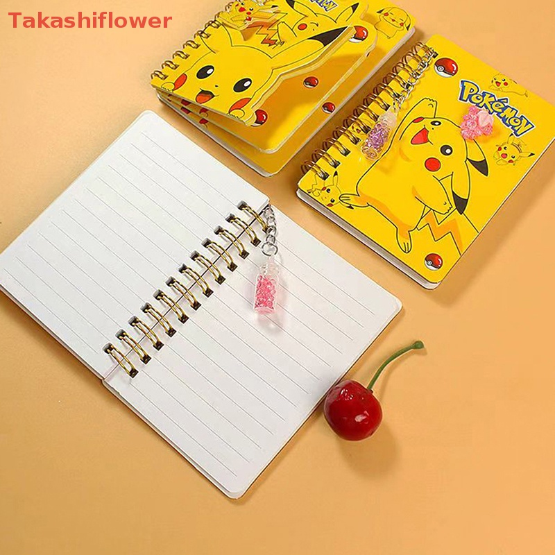 Sổ Tay Hình Pokemon 3D Dạng Cát Chảy Dễ Thương Xinh Xắn