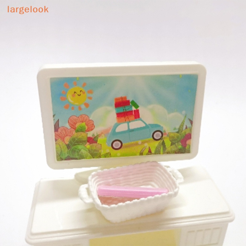 Set 3 Giỏ Đựng Đồ Nội Thất Cho Nhà Búp Bê 16CM