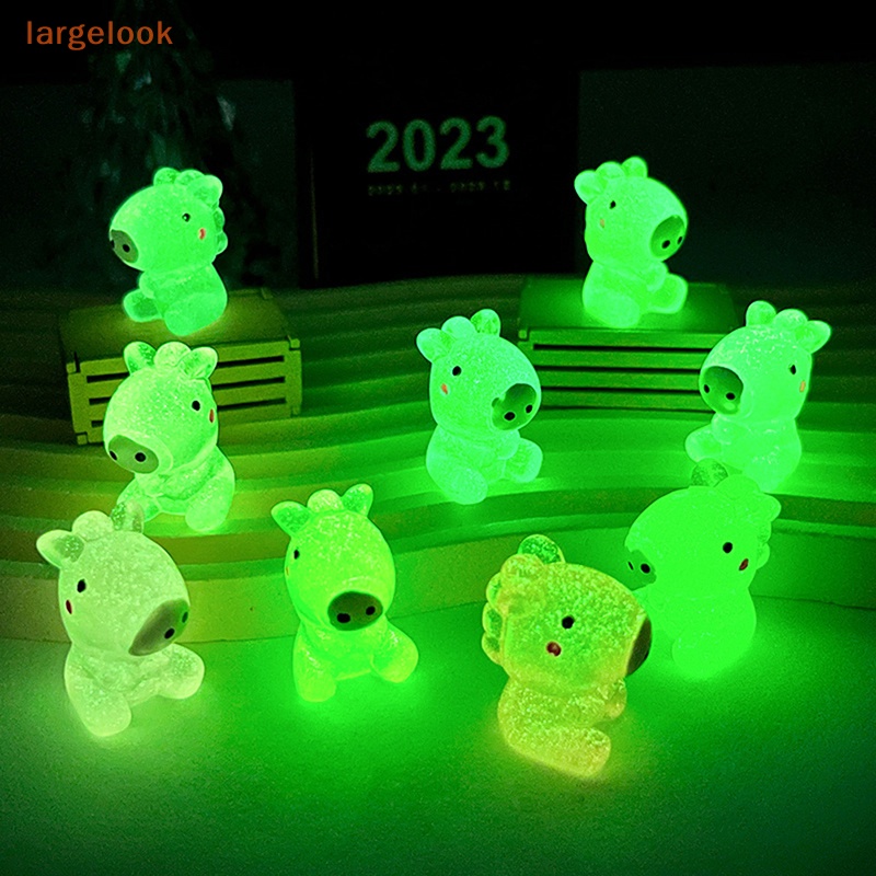 Set 2 Tượng Ngựa Dạ Quang Trang Trí Nội Thất