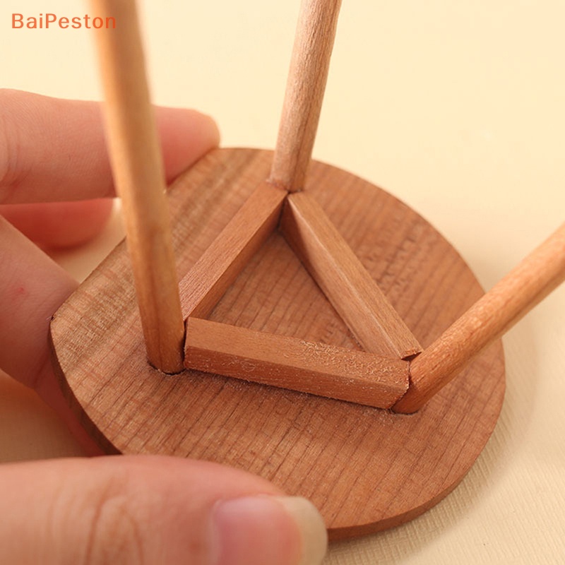 Bàn Uống Trà / Cà Phê Để Bàn Trang Trí Nhà Búp Bê Tỉ Lệ 1: 12