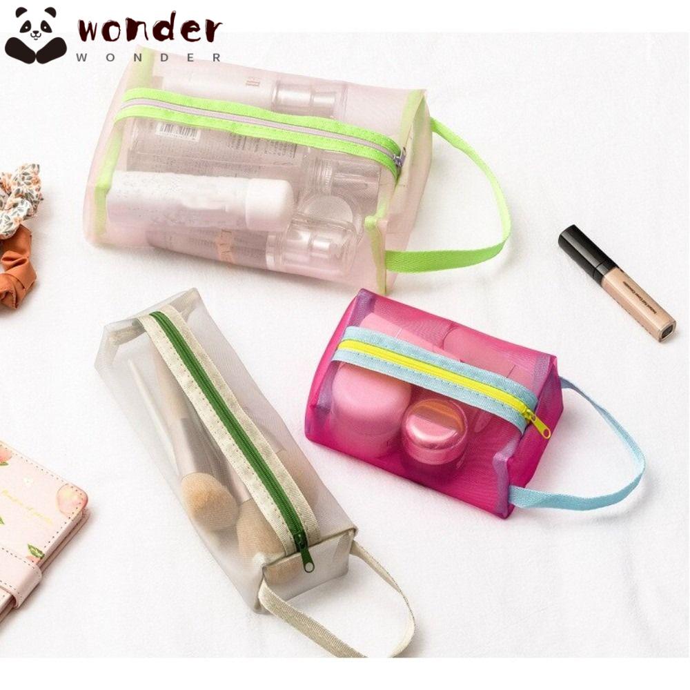 Túi Lưới Đựng Mỹ Phẩm Bằng Sợi Nylon Cao Cấp Cho Nữ