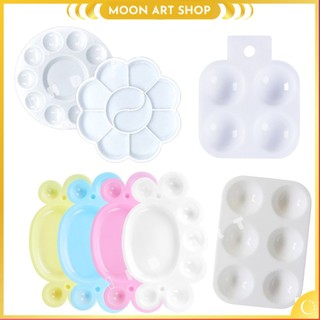 Khay pha màu/palette pha màu nhựa giá rẻ nhiều loại