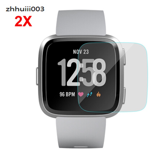 Set 1 / 2 Kính Cường Lực Siêu Mỏng Bảo Vệ Màn Hình Cho Đồng Hồ Thông Minh Fitbit Versa