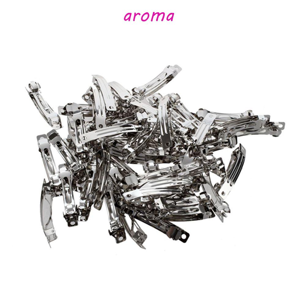 Set 20 Kẹp Tóc Nơ Bằng Kim Loại Phong Cách Pháp