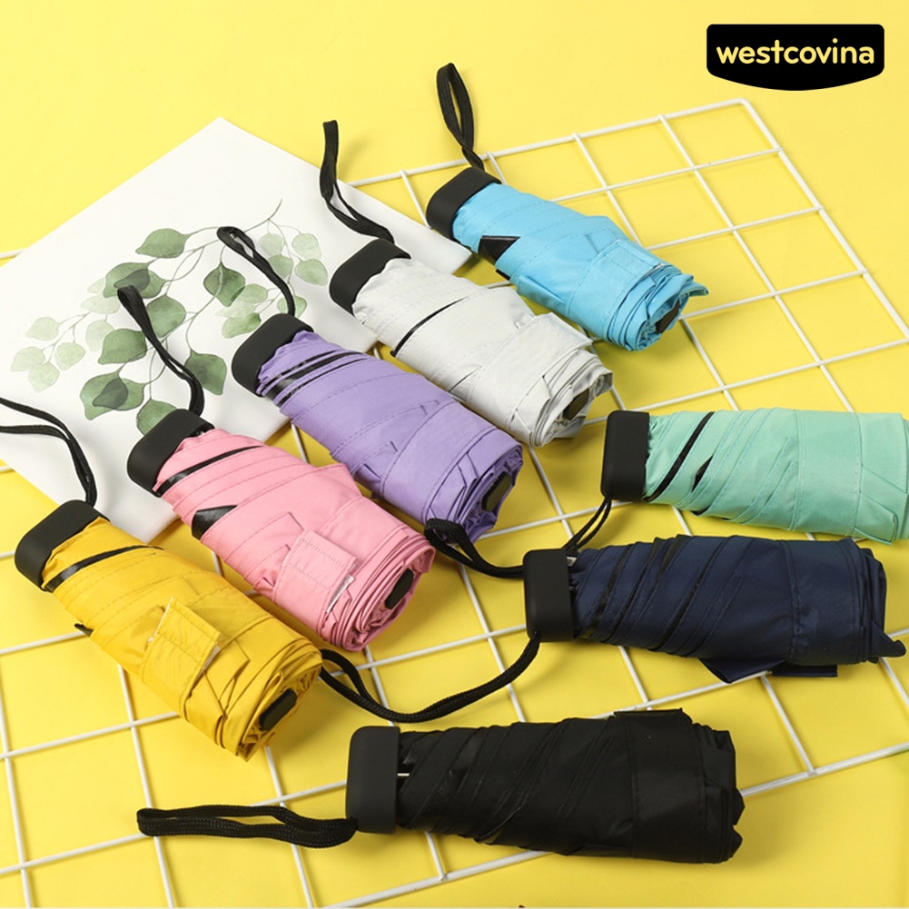 [COD]☁Dù Gấp Mini Bỏ Túi Chống Tia UV Tiện Dụng