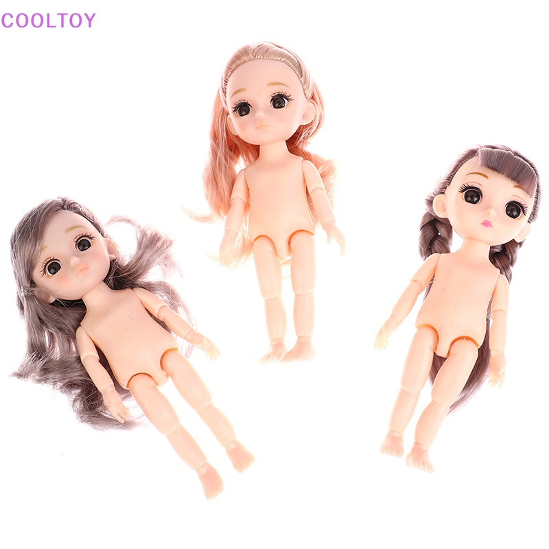 1 Mô Hình Cô Gái Tóc Xoăn 3D Cỡ Nhỏ Dễ Thương 1 / 12 17cm DIY