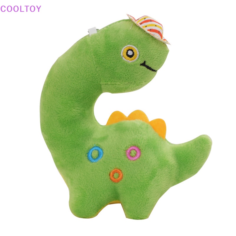 1 Móc Khóa Khủng Long Nhồi Bông 12cm Dễ Thương