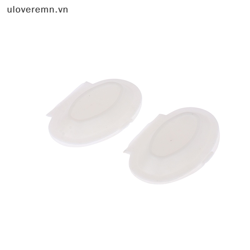 Set 2 Hộp Cơm Trưa Hình Oval Màu Trắng Dùng Một Lần Trang Trí Nhà Búp Bê 1: 12