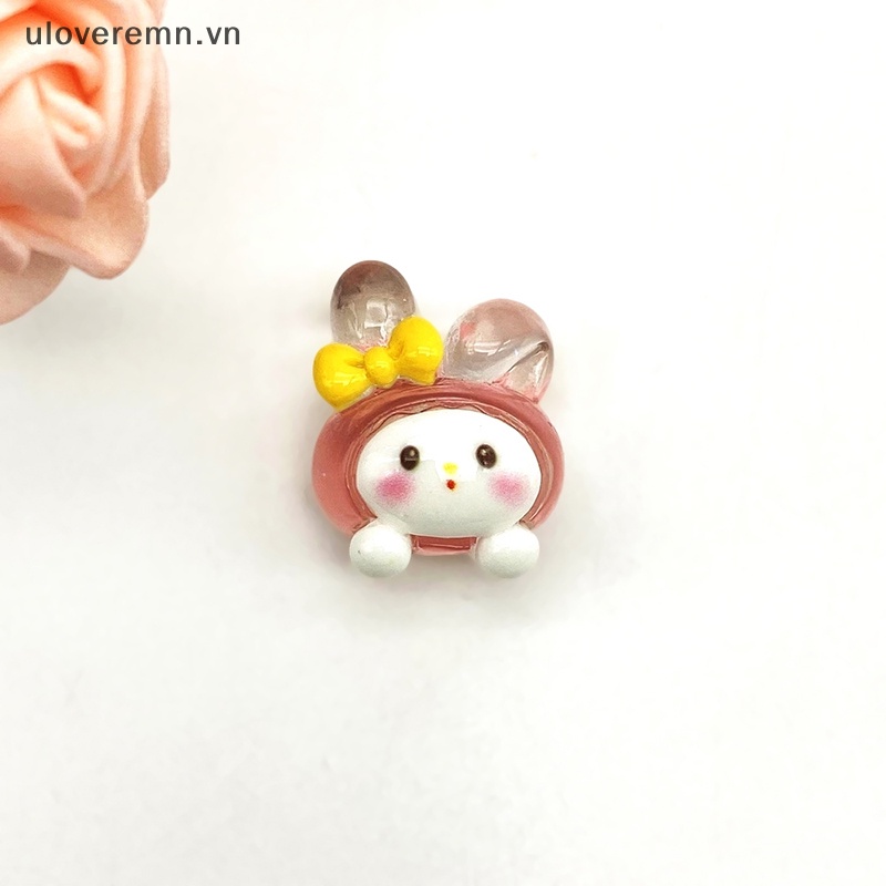 Bộ 2 Đồ trang trí Búp Bê Sanrio Dạ Quang Dùng Trang Trí Tiểu Cảnh