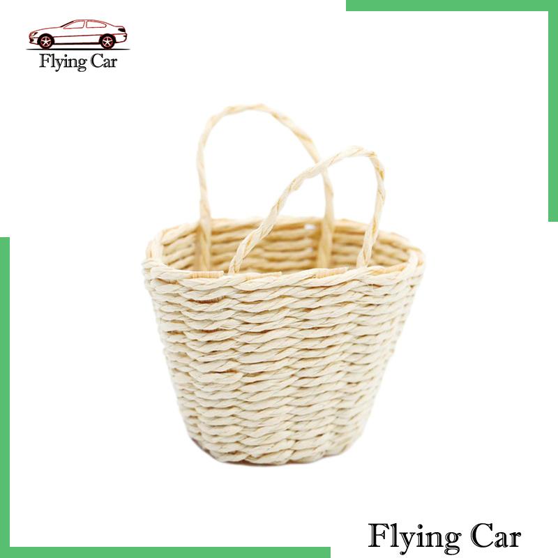 Giỏ Đan Tay Thủ Công Mini Phong Cách Dành Cho Nhà Búp Bê 1 / 12 Lzdjfmy2