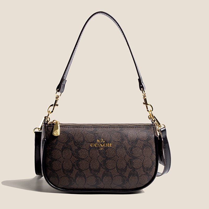 Túi Đeo Vai Có Khóa Kéo Phong Cách retro Thời Trang Cho Nữ