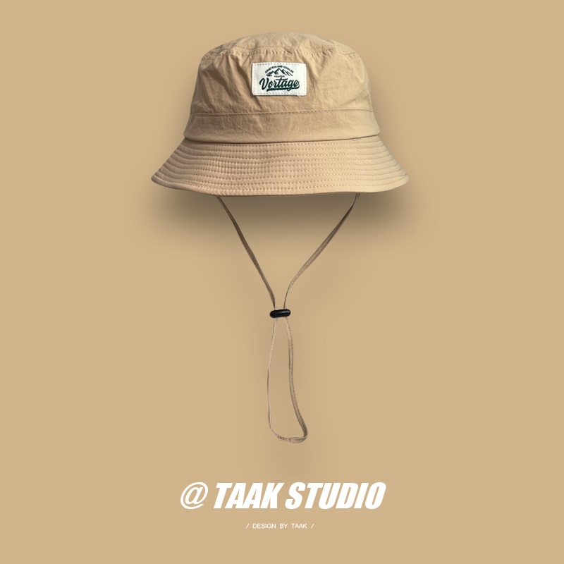 Mũ Bucket Chống Nắng In Logo Leo Núi Phong Cách Nhật Bản Cho Nữ