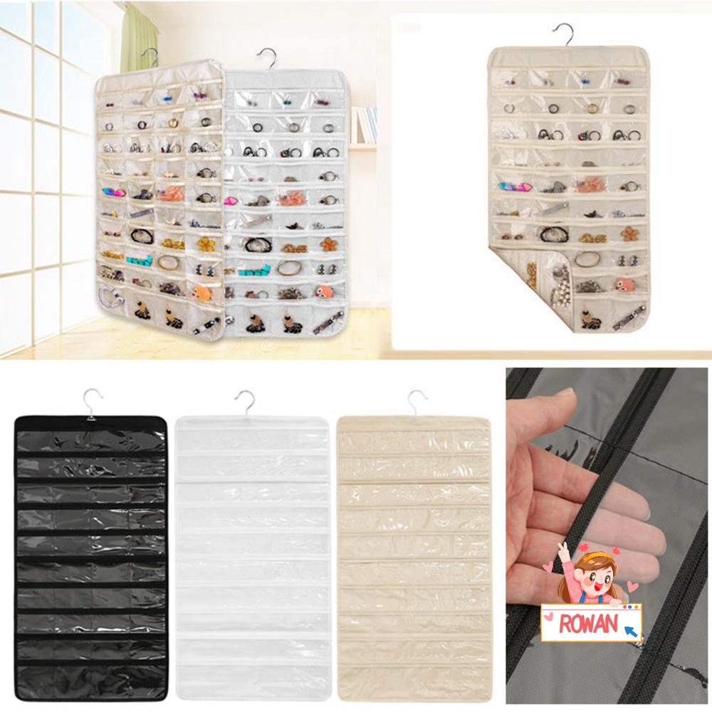 Túi Đựng Trang Sức Hai Mặt 80 Ngăn Kích Thước 43 * 87cm