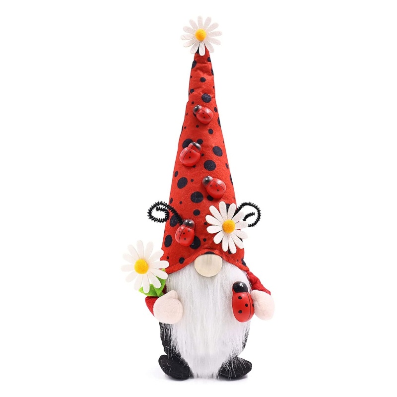 Mya Spring Gnomes Trang trí Sang trọng Bọ rùa Gnomes Đồ trang trí máy tính để bàn Gnomes Thụy Điển T