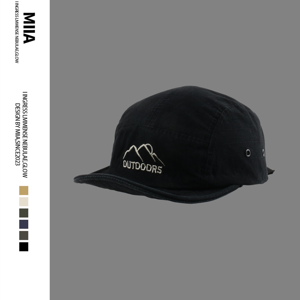 Mũ Lưỡi Trai Vành Ngắn Chất Liệu Mềm Mại Thời Trang Xuân Hè Cá Tính Dành Cho Nam Nữ