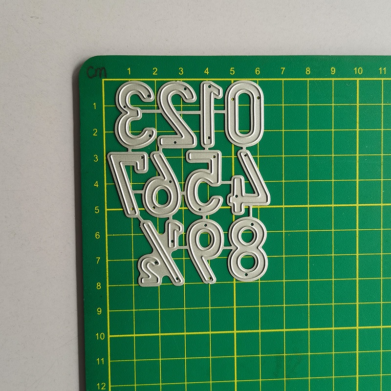 Khuôn Cắt Giấy Làm Từ Kim Loại Hình 26 Chữ Cái Tiếng Anh Trang Trí Scrapbook