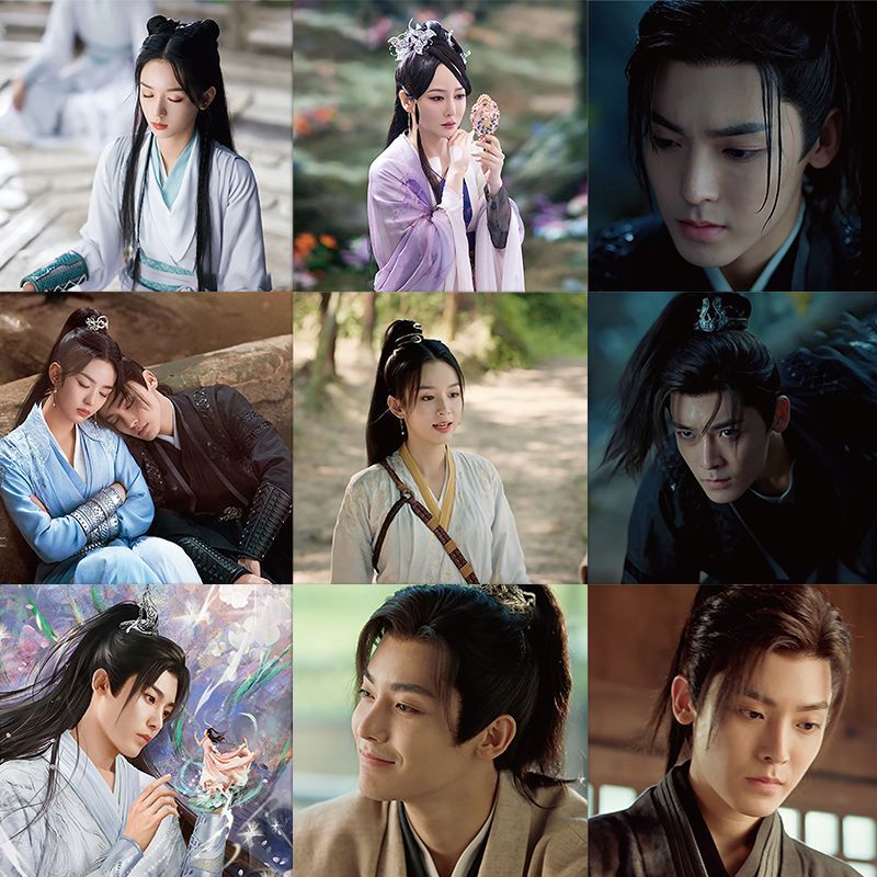 Hộ Tâm  Hầu Minh Hao Châu DãMiếng Dán Hình Trái Tim  Star Trang Trí Điện Thoại Sổ Tay DIY/ Back From the Brink 2023 Hou Ming Hao Zhou Ye