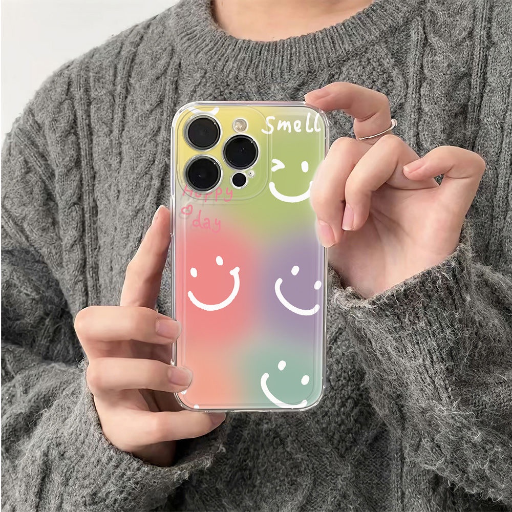 ✅Ốp Điện Thoại Mềm Chống Sốc Màu Sắc Đơn Giản Cho iPhone12 14proplus 1311Max6In78