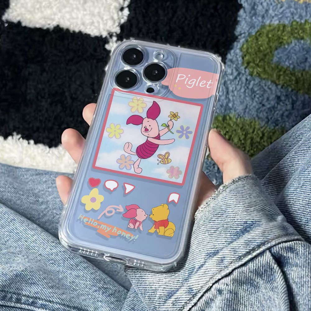 ✅Ốp Điện Thoại Mềm Chống Sốc In Hình Chú Heo Dễ Thương Cho Iphone 78 max 11 6In 14pro13plus 12 AJMV