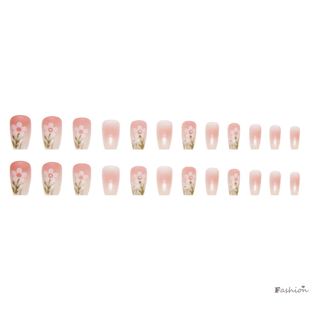 Bộ Móng Tay Giả Họa Tiết Mắt Mèo Độc Đáo Phong Cách Pháp