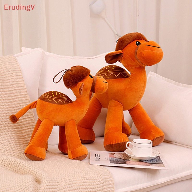 Thú Nhồi Bông Hình Lạc Đà Hoạt Hình Dễ Thương 25CM