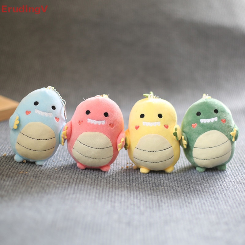 1 Móc Khóa Khủng Long Nhồi Bông Mềm Mại Dễ Thương