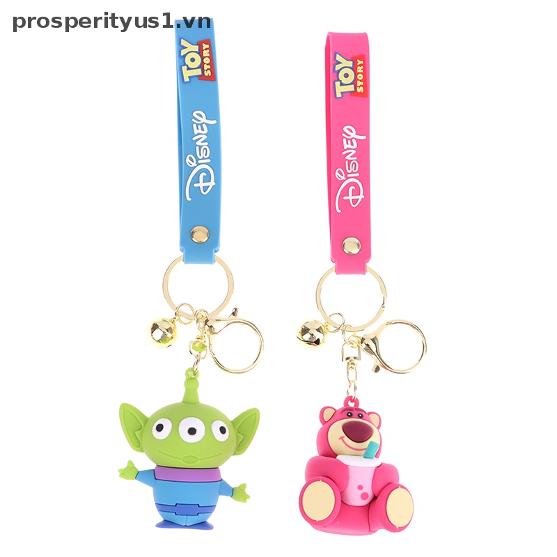 DISNEY [prosperityus1] Móc Khóa Búp Bê Hoạt Hình Toy Story Buzz Lightyear Woody Lotso [VN]