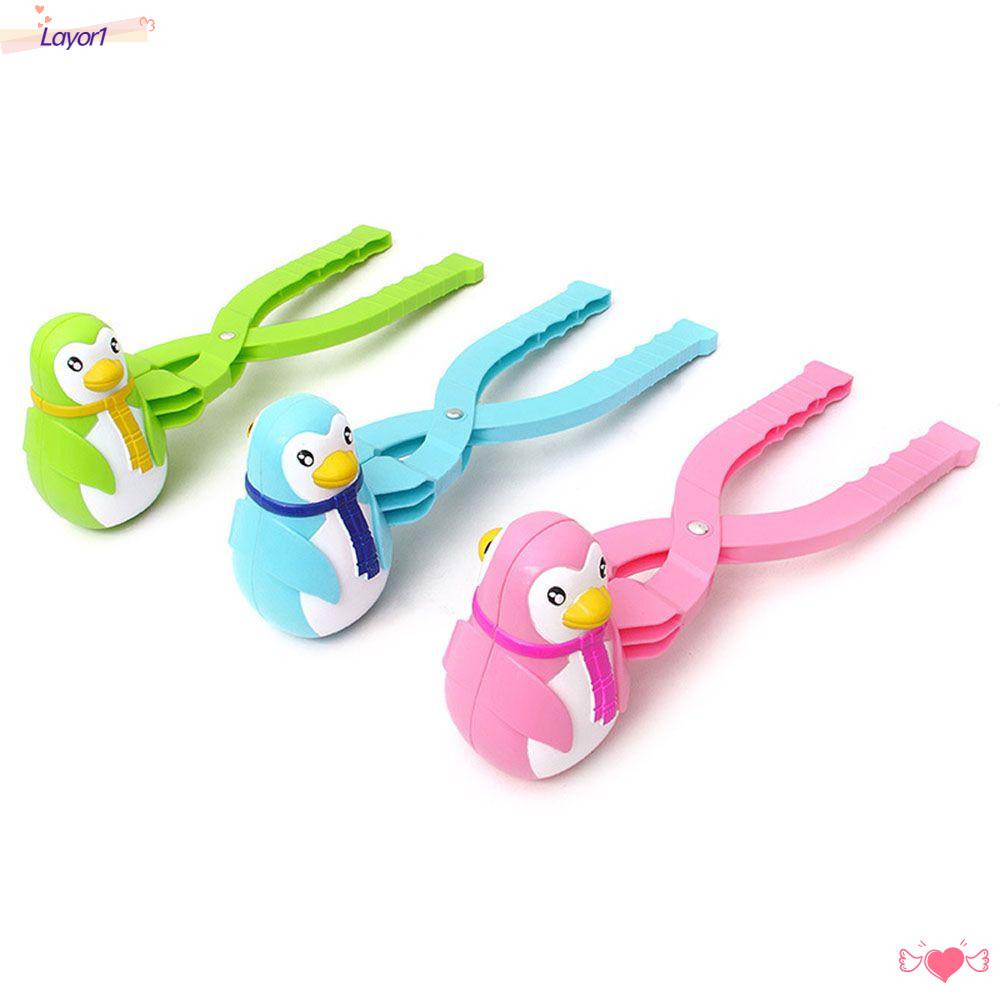 Khuôn Làm Quả Cầu Tuyết LAYOR1 Hình Chim Cánh Cụt