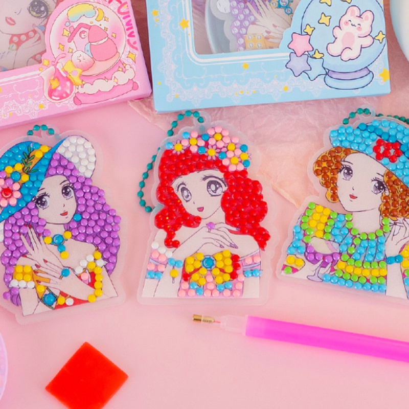 Miếng Dán Đính Đá Trang Trí Thủ Công Dành Cho Trẻ Mẫu Giáo