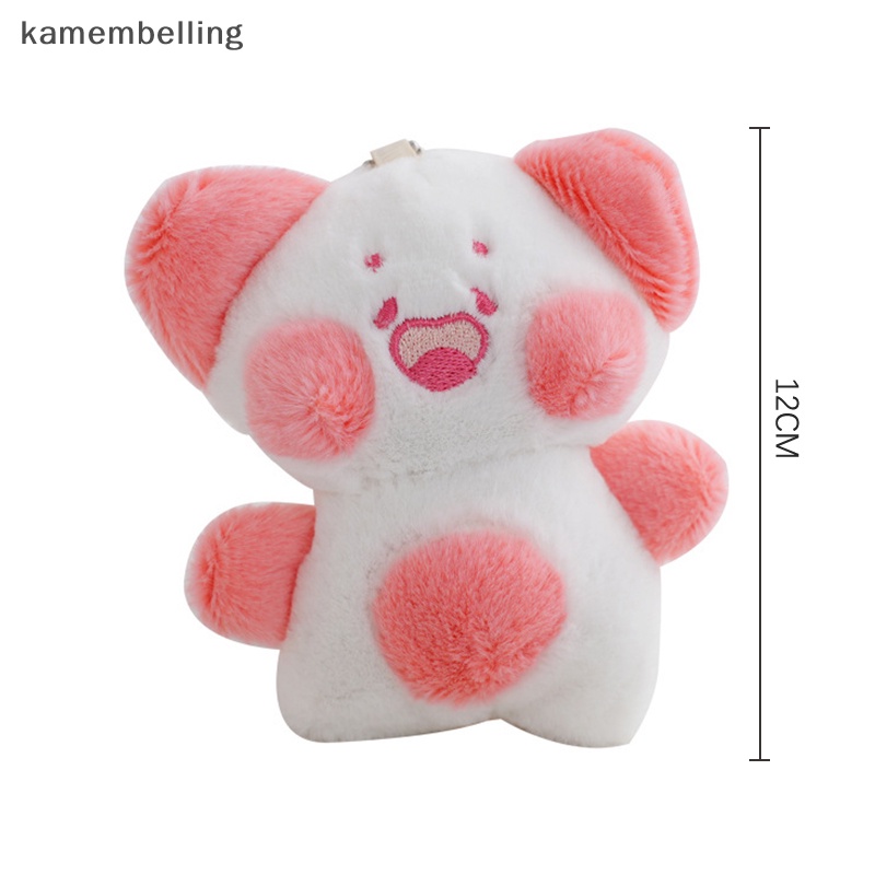 Móc Khóa Hình Mèo Nhồi Bông Nhiều Màu Sắc Dễ Thương