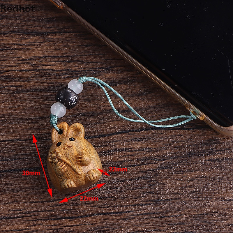 &lt; Redhot &gt; Dây Treo Điện Thoại Trang Trí Túi Xách Hình Thỏ Ba Chiều Dễ Thương