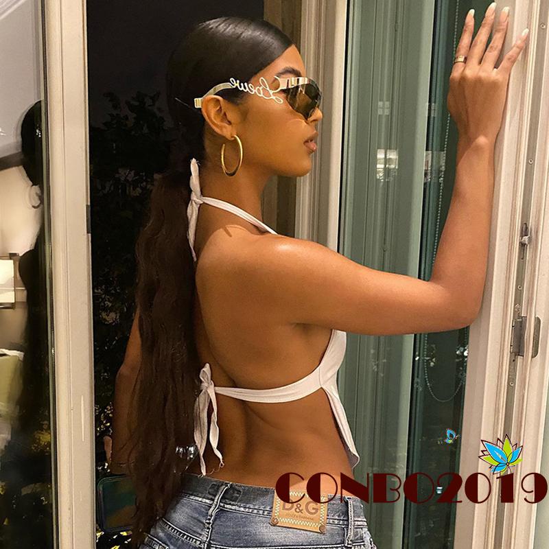 Áo Thun Sát Nách Hở Lưng Màu Sắc Thời Trang Dành Cho Nữ