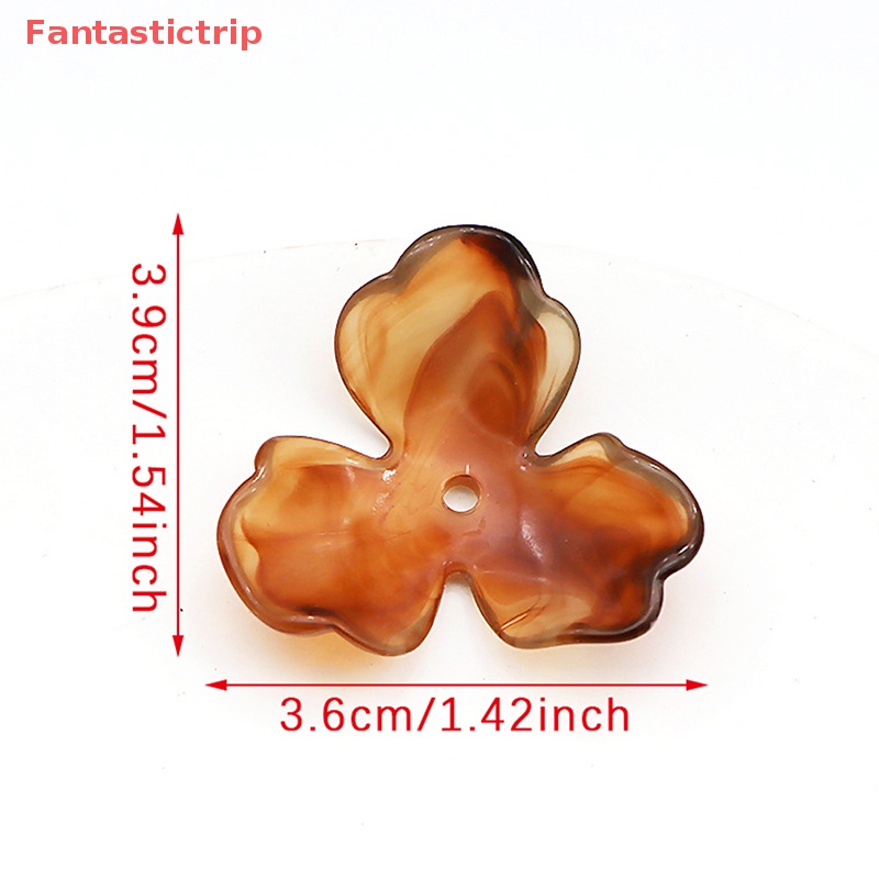 Set 10 Hạt Ngọc Trai Giả 39x36mm Trang Trí Quần Áo Mới