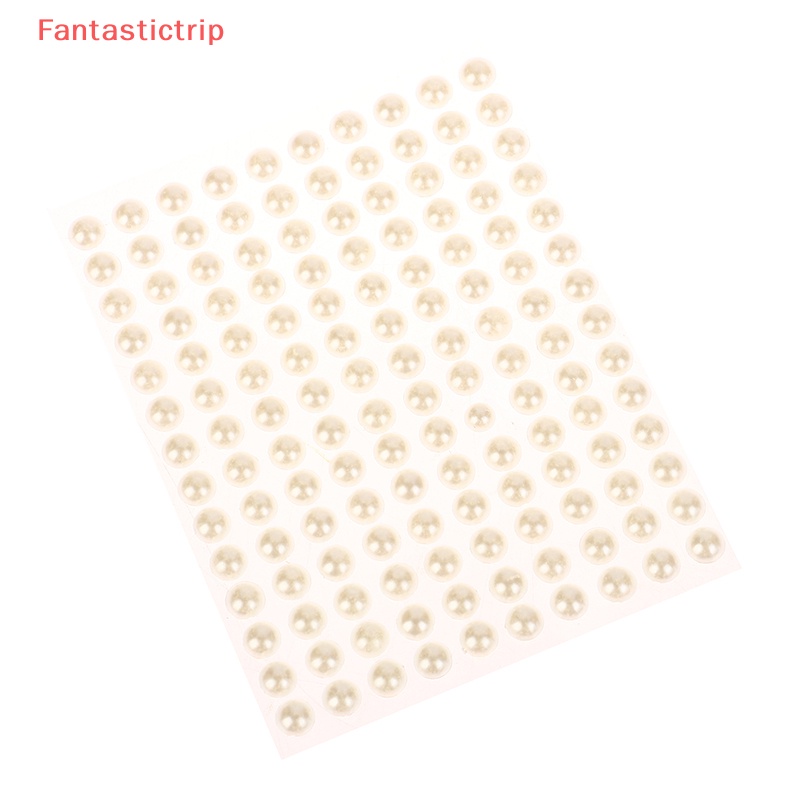 [Fantastictrip] Đá Giả Ngọc Trai Tự Dính Kích Thước 3 / 4 / 5 / 6mm