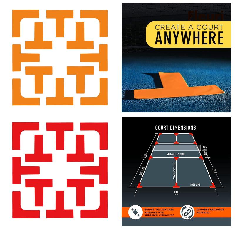 Dụng Cụ Đánh Dấu Bóng Tennis Mini Dùng Luyện Tập Ngoài Trời