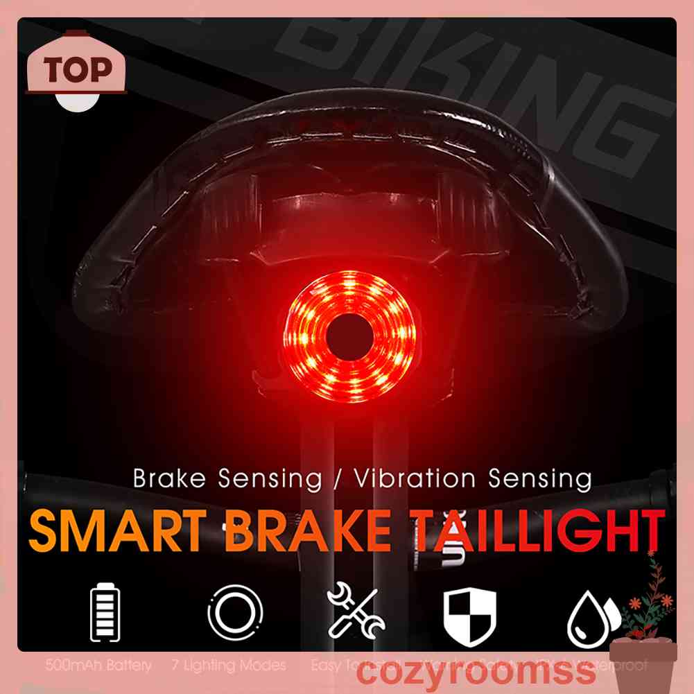 Đèn LED Sạc USB Độ Sáng Cao Cho Xe Đạp