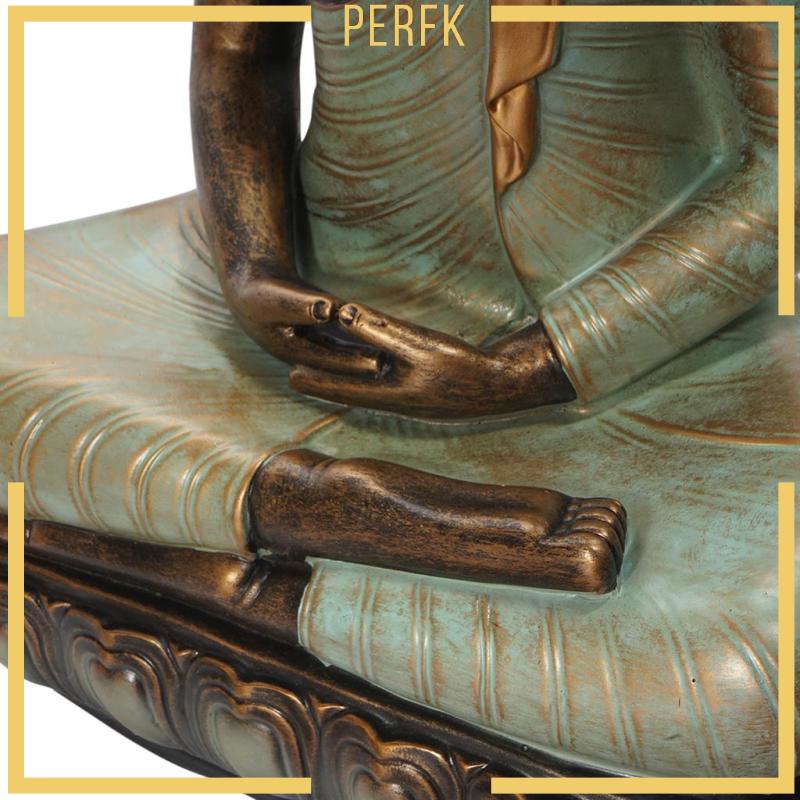 Tượng Phật Ngồi Kết Cấu Bằng Đồng Dùng Trang Trí Trong Nhà