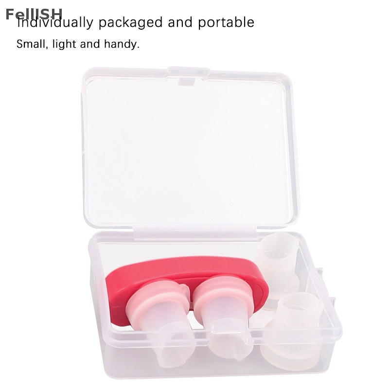 Dụng Cụ Kẹp Mũi Chống Ngáy Bằng Silicone Tiện Dụng Khi Ngủ 439br