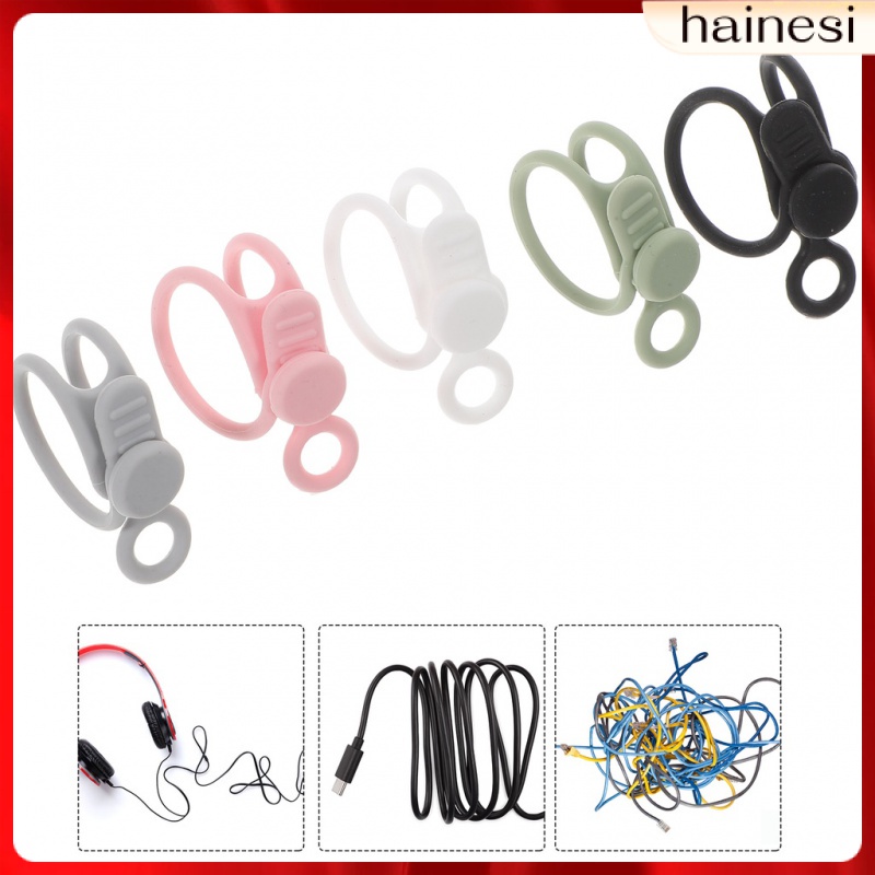 Set 20 Dây Silicone Buộc Tai Nghe Tiện Lợi