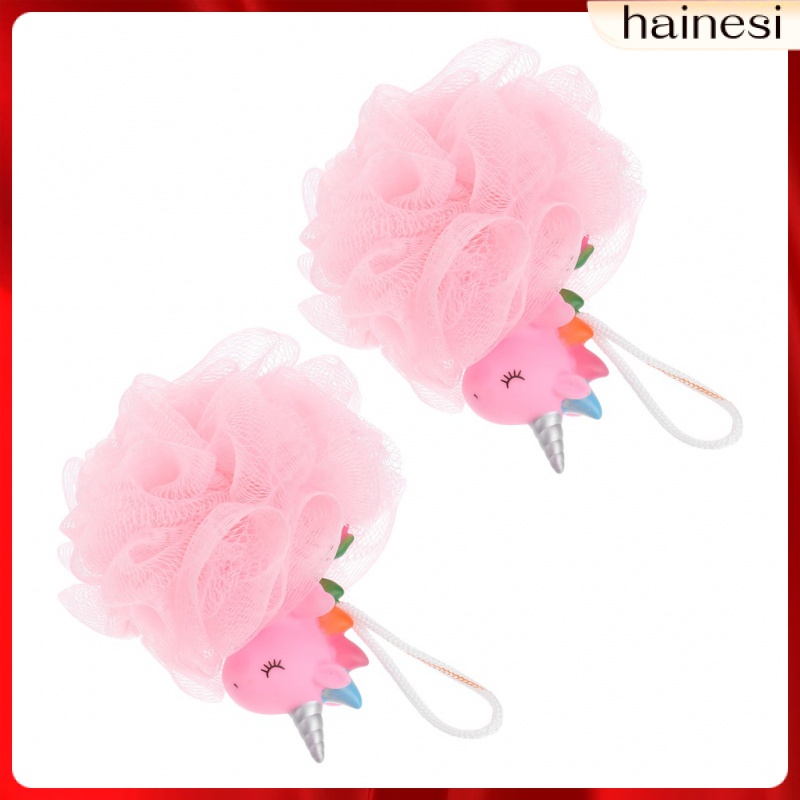 Set 2 Bông Tắm Kỳ Lân Dạng Lưới Dành Cho Nam Giới