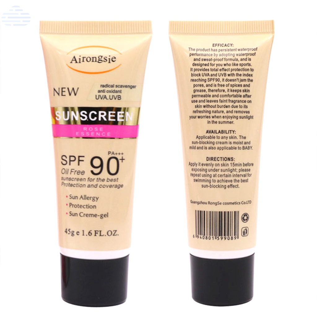 Kem chống nắng body Toàn Thân 45g Giúp Dưỡng Ẩm Và Làm Trắng Da Cho Nam Và Nữ