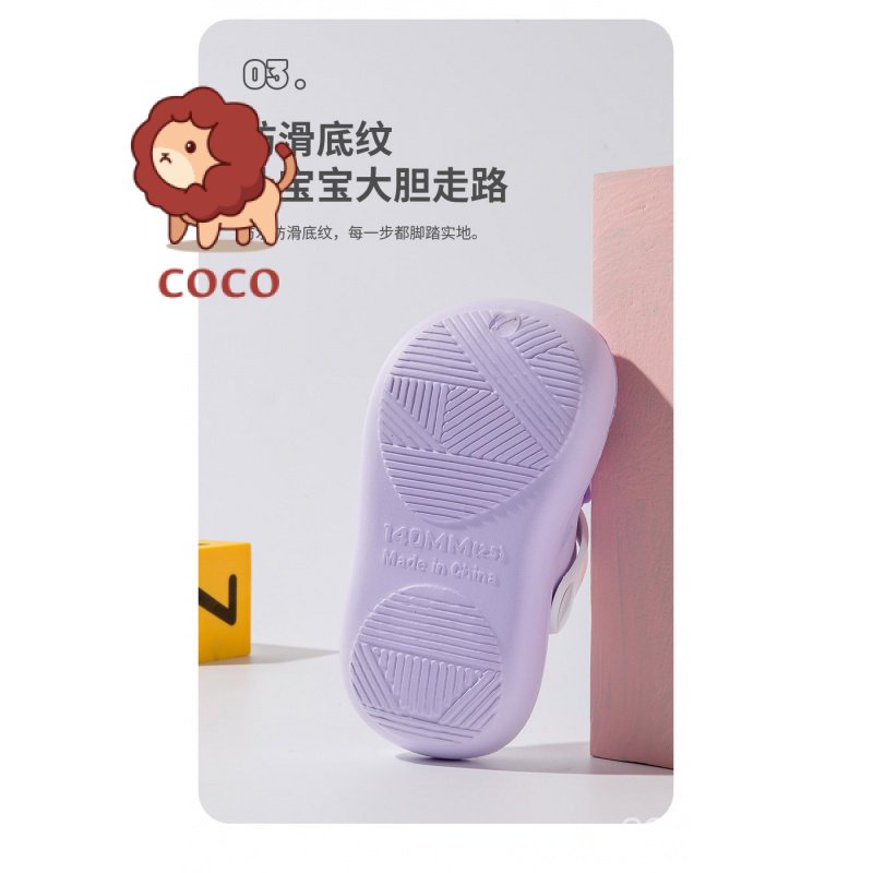 Dép Sandal Xỏ Ngón Chống Trượt Họa Tiết Hoạt Hình Thời Trang Mùa Hè Cho Bé Trai Và Gái