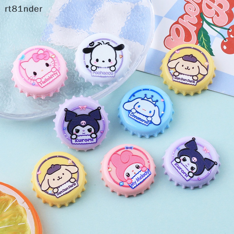 Rt Set 10 Phụ Kiện Kẹp Tóc Hình Mèo Hoạt Hình Dễ Thương DIY