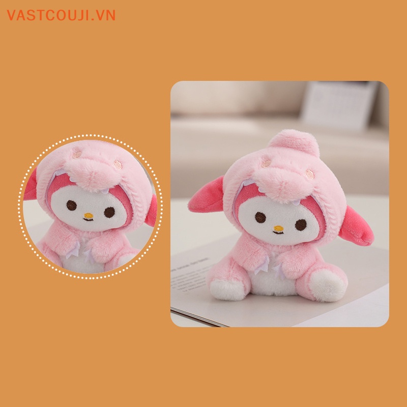 Móc Khóa Hình Mèo Nhồi Bông Kuromi Dễ Thương