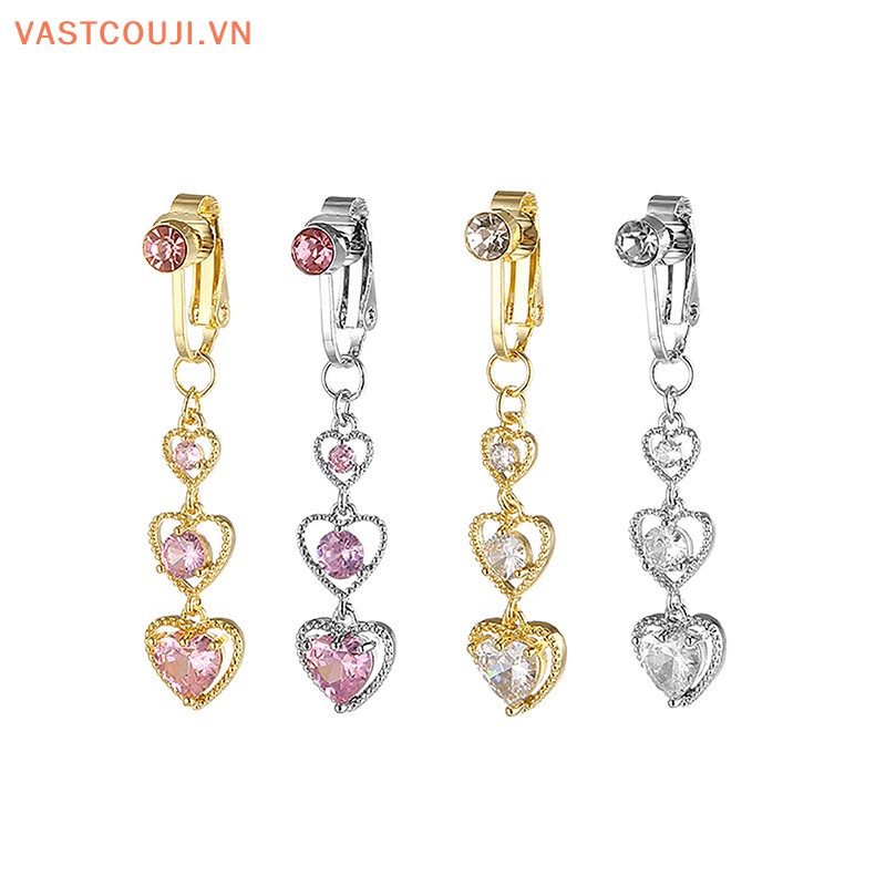 Khuyên Rốn Hình Trái Tim Thời Trang Cho Nữ