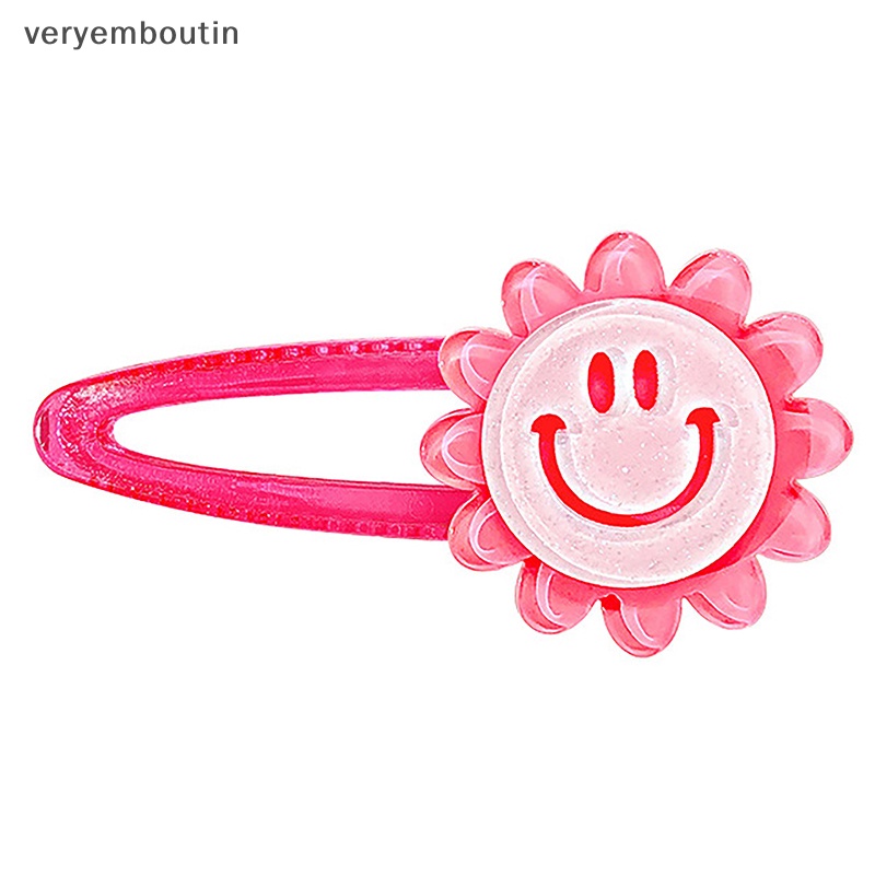 Kẹp Tóc BB Hình Hoa Hướng Dương Màu Sắc Ngọt Ngào Cho Nữ